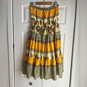 Vintage Strapless Dress